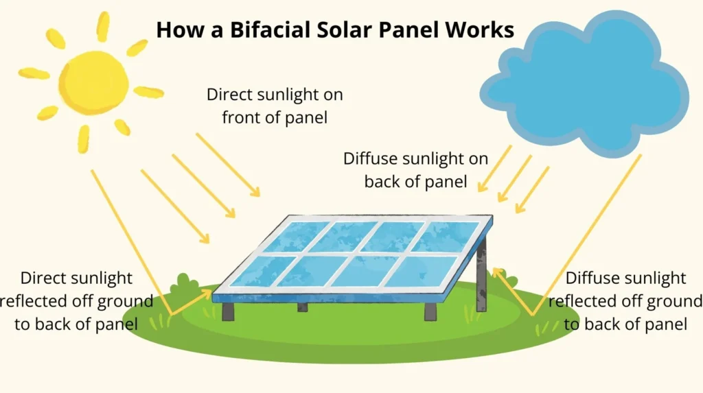 bifacial solar panels
